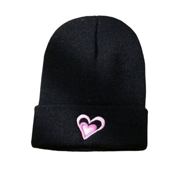 Heart Beanie  - Picture 1 of 3